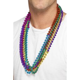 Party Beads Rainbow 6 Strings Per Pack