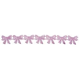 Satin Bow Ribbon Pink 1Mtr