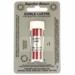 Sugarflair Edible Lustre -Claret Wine 2g