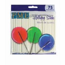 PME Lollipop Sticks 3.7in/ 75sticks