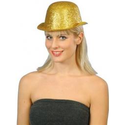 BOWLER GLITTER GOLD PVC