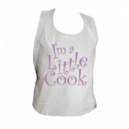 Little Cooks Plastic Aprons 56cm x 40cm 4pcs