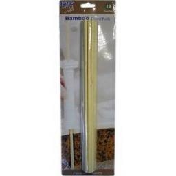 PME Bamboo Dowel Rods 12pcs