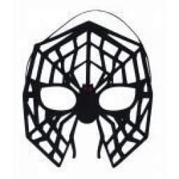 Black Spider Mask Felt