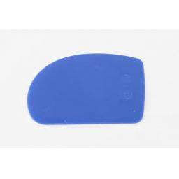 Plastic Scraper Blue 114x76mm