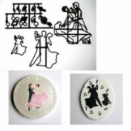 Patchwork Cutterss Dancing Figures
