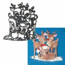 Patchwork Cutterss Reindeer