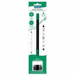 PME Brush & Fine Edible Ink Pen Dark Green