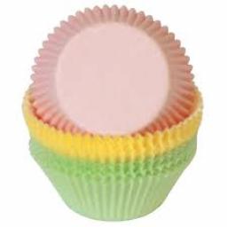 Assorted Mini Pastel Baking Cups 100pcs