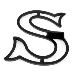 Patchwork Cutterss Extra Large S Letter