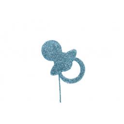 Blue Glitter Dummy Pick