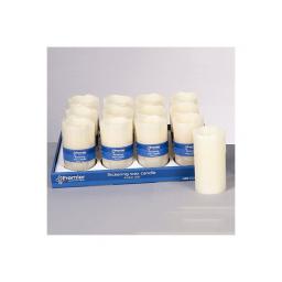 7cm B-O LED Flickering Candle Cream