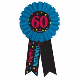 60th Birthday Award Ribbon