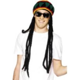 Rasta Beret with Dreadlocks