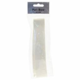 Cream 31mm Single Pull Bow on Header