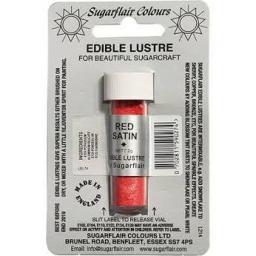 SugarFlair Edible Lustre - Red Satin 2g