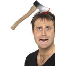 Hatchet Through the Head Joke 33 cm