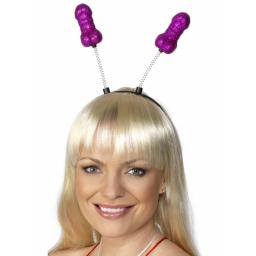 WILLY BOPPERS PECKER HEAD GLITTER H/CARD