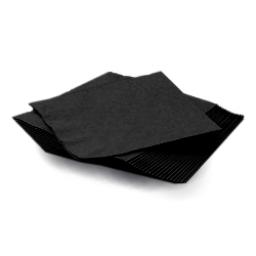 Black Napkins 2ply 33x33cm 100pcs