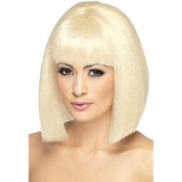 Coquette Wig Blond Short & Fringe