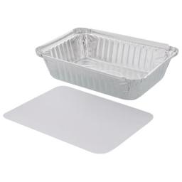 Foil Roasting Containers & Lids 10"x12" Set of 3