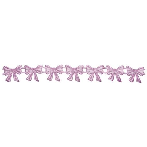 Satin Bow Ribbon Pink 1Mtr