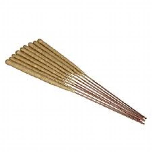 7inch Cake Sparklers 8 Pk Gold
