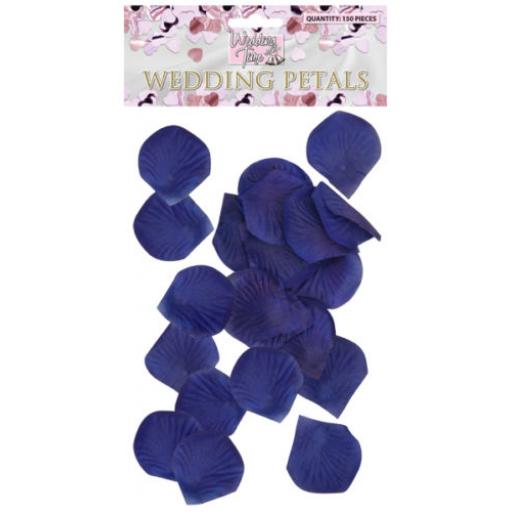 Wedding Petals Royal Blue 150pcs