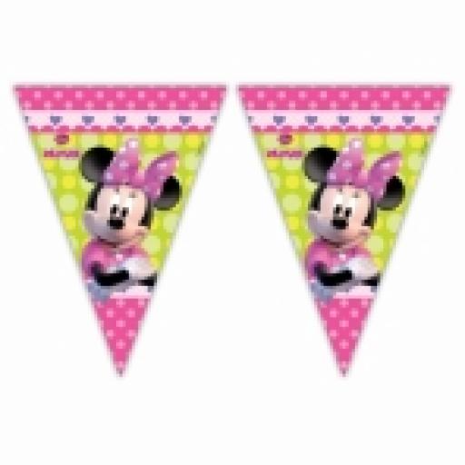 Minnie Mouse Plastic Flag Banner 2.3m