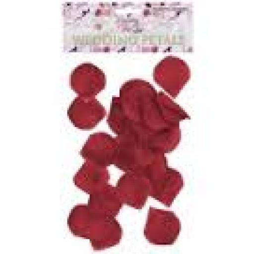 Wedding Petals Burgundy 150pcs
