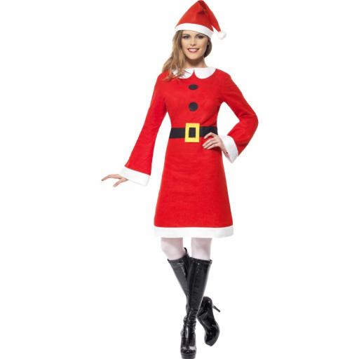 Fleece Miss Santa Dress