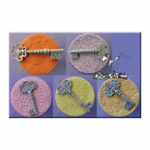 Alphabet Moulds - Set of 5 Keys