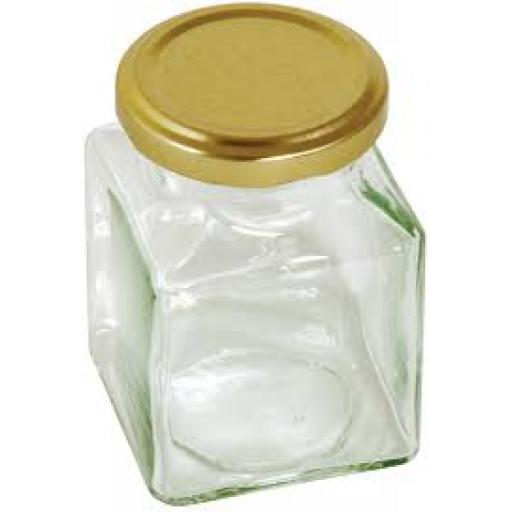 Square jam Jar 130ml