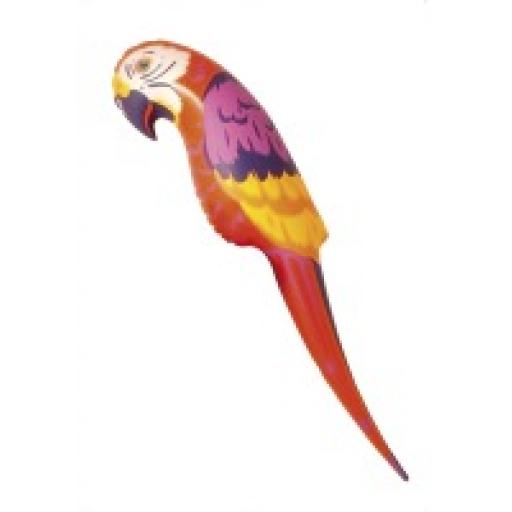 Inflatable Parrot 46 inch multicoloured