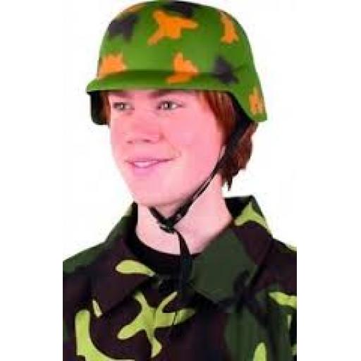 Camouflage Plastic Helmet