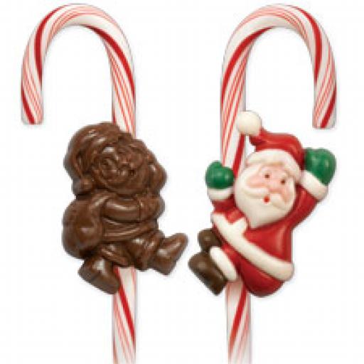Santa Claus Candy Cane Mold