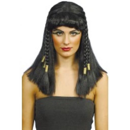 CLEOPATRA WIG BLACK BRAIDS DISPLAYBOX