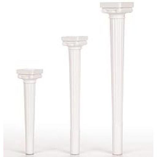 5IN GRECIAN SPIKED PILLARS 4/PK