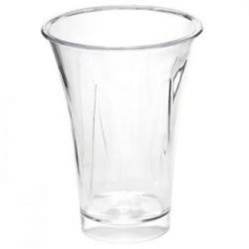 Mini Ware Clear Trumpet Cup 10ct