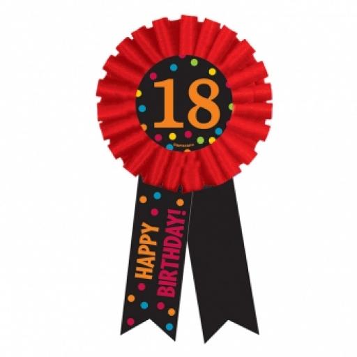 18th Birthday Award Ribbon