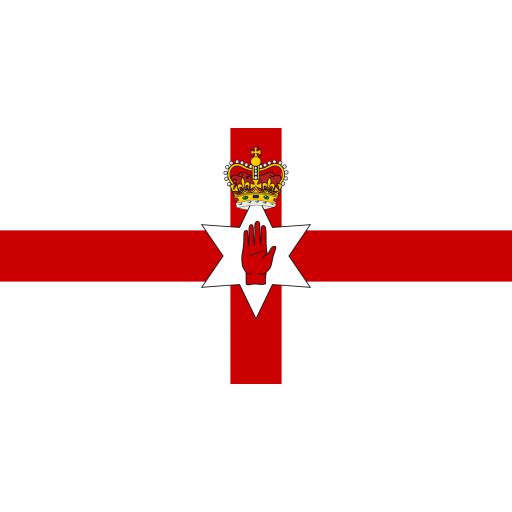 Flag Northen Ireland 5ft x 3ft Polyester