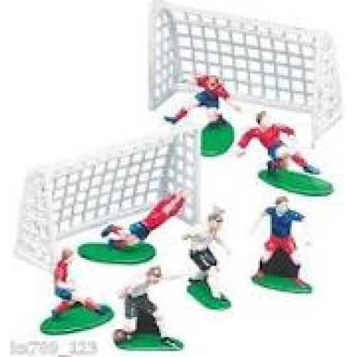 Soccer Cake Decorations 9pcs