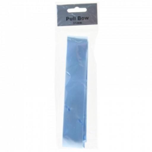 Blue 31mm Single Pull Bow on Header
