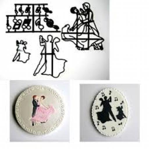 Patchwork Cutterss Dancing Figures