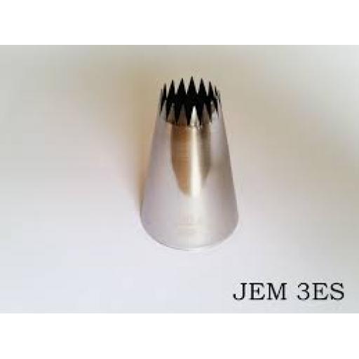 JEM Large Fine Star Nozzle No.3ES