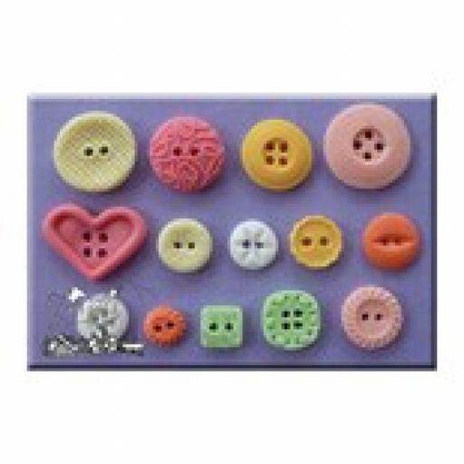 Mould Patterned Buttons