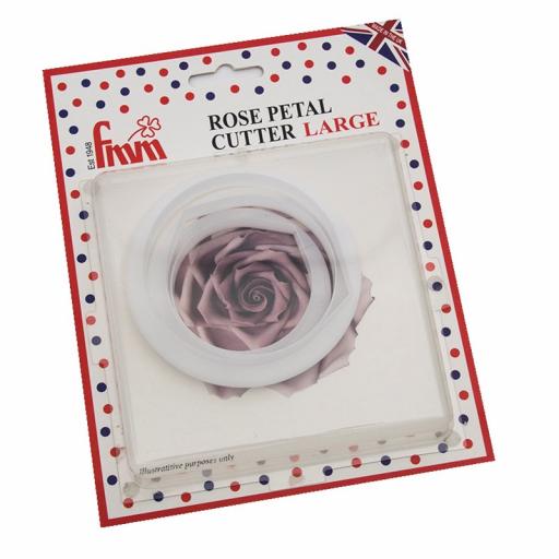 FMM Rose Petal Cutters Large 56 67 78mm