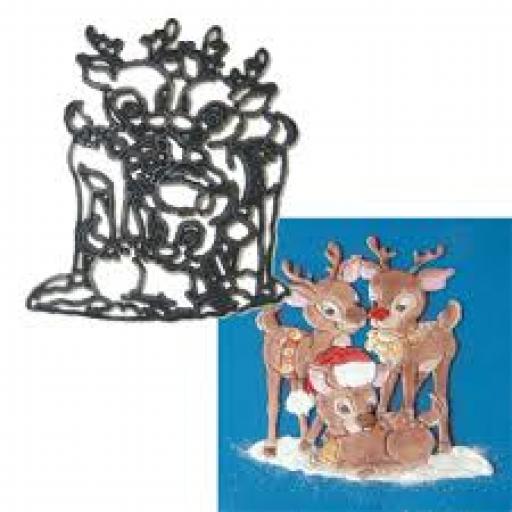 Patchwork Cutterss Reindeer