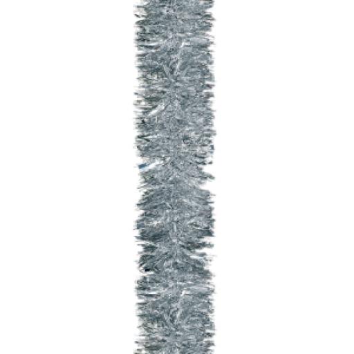 Luxury Tinsel Silver 150mm x 2m