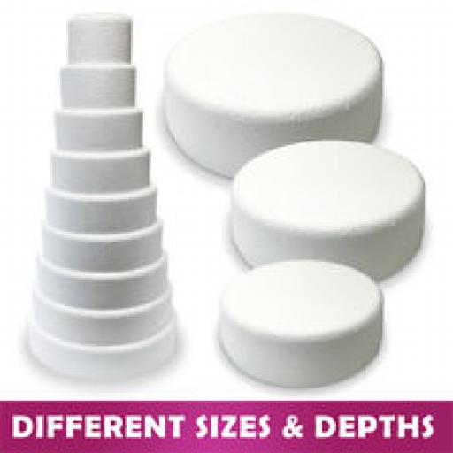 16x3" Round Cake Dummy